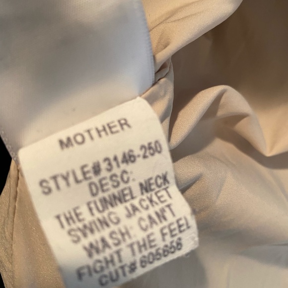 Mother Denim Funnel Neck Swing Jacket - Picture 8 of 8